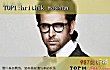世界十大最英俊男性(2018年)TOP1-hrithik roshan