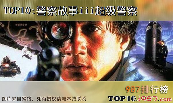 十大1992香港卖座电影之警察故事iii超级警察