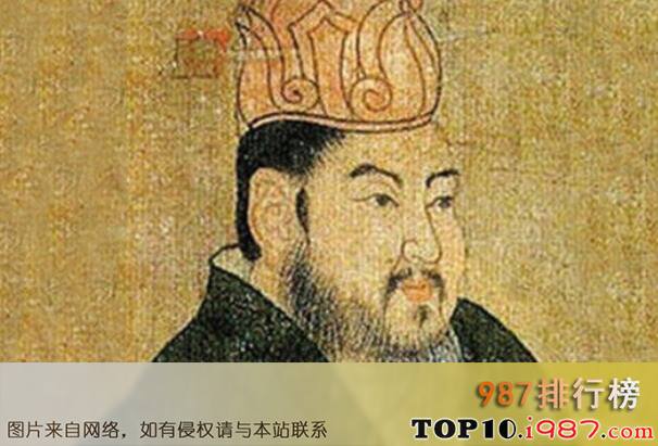 十大古代最有才华的皇帝之隋炀帝杨广