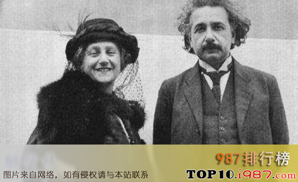 十大爱因斯坦鲜为人知的秘密之娶了自己的表姐