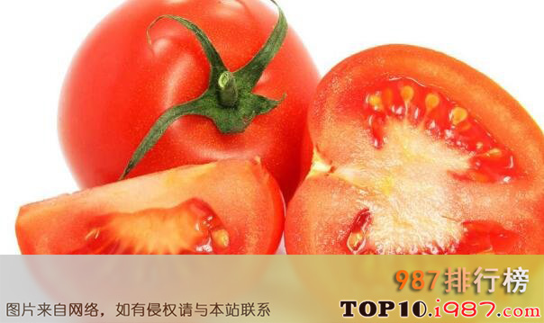 十大美白方法之番茄
