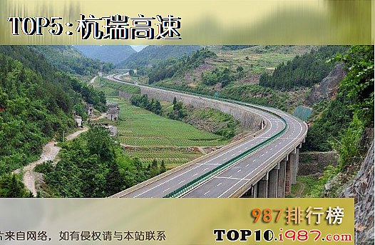 十大最长高速公路之杭瑞高速