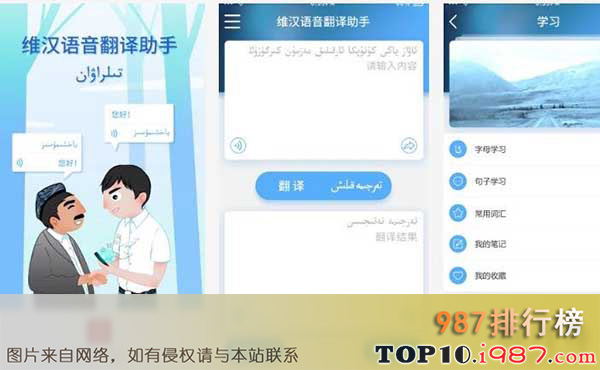 十大手机翻译APP推荐之维汉语言翻译助手