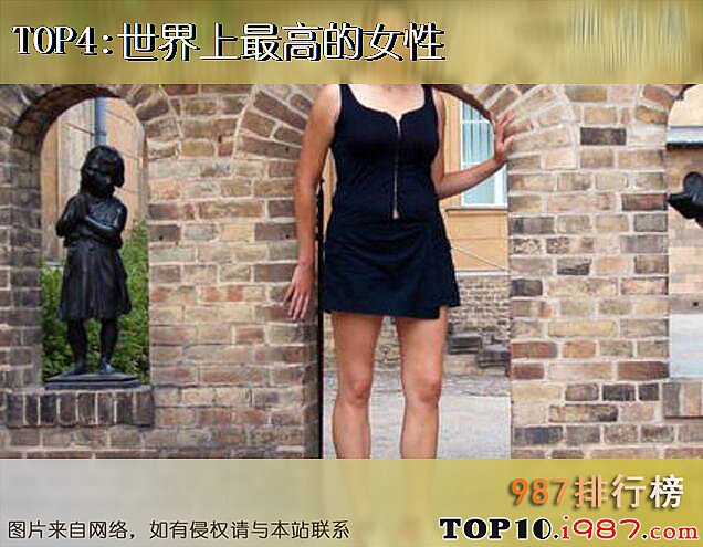 十大女性吉尼斯记录之世界上最高的女性