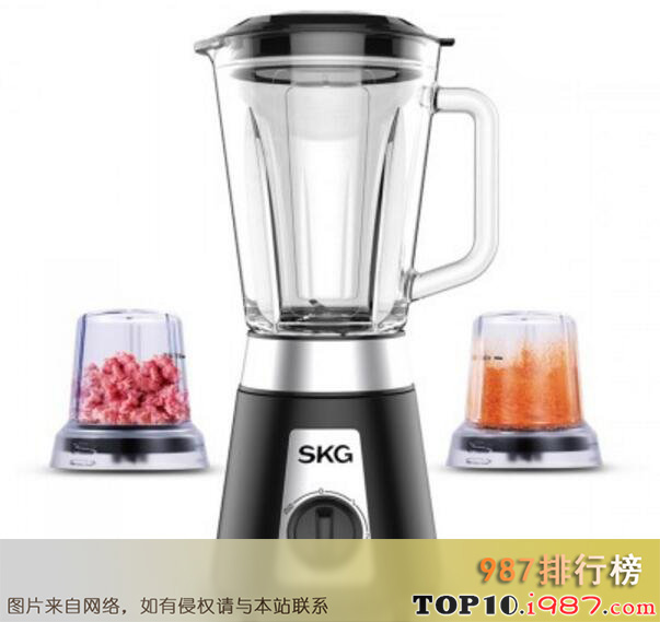 十大豆浆机品牌推荐之skg1290多功能玻璃电动豆浆机