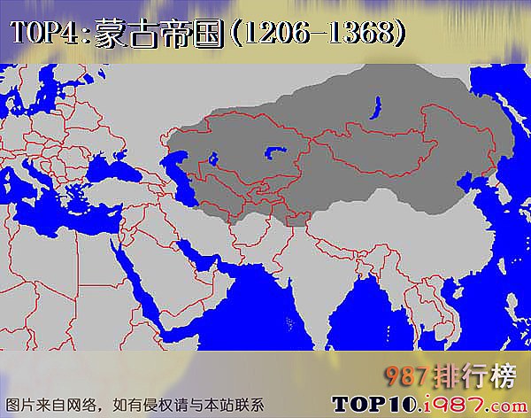 十大古代世界帝国之蒙古帝国(1206-1368)