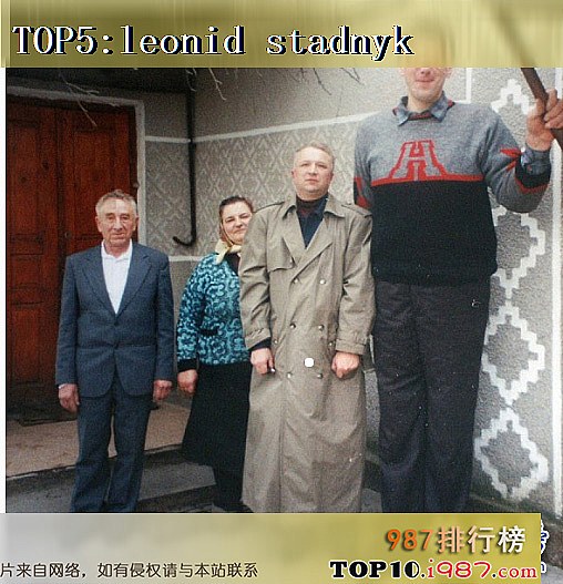 十大世界巨人之leonid stadnyk