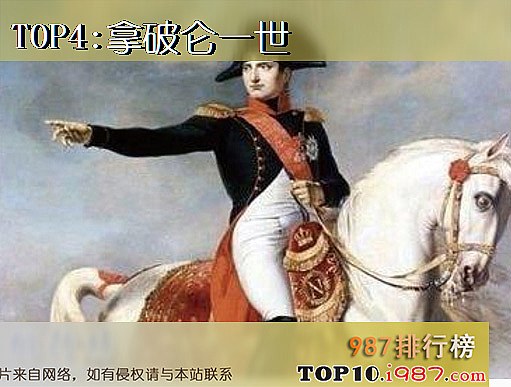 世界公认的十大军事家之拿破仑一世