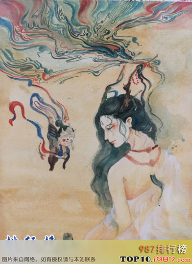 十大上古女神之月亮神常羲 帝喾的第二位妻子