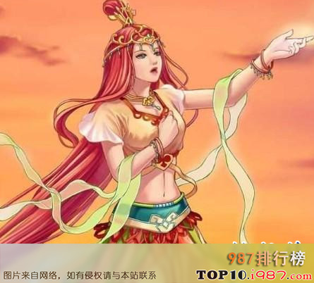 十大上古女神之天女女魃 黄帝的女儿