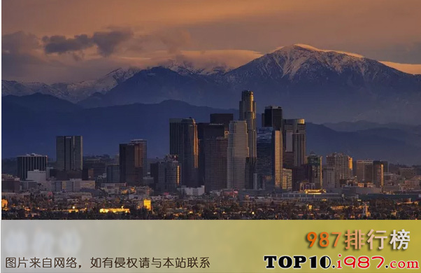 世界最大的城市十大排名之洛杉矶