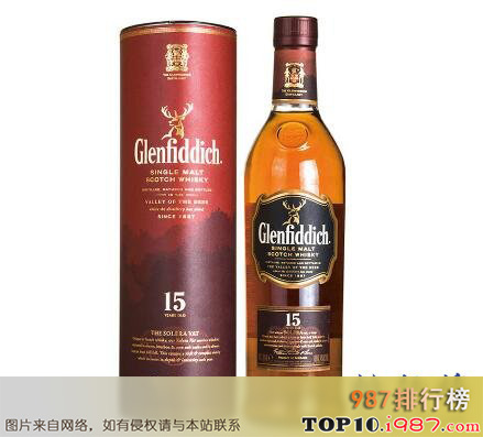 十大威士忌品牌之glenfiddich格兰菲迪