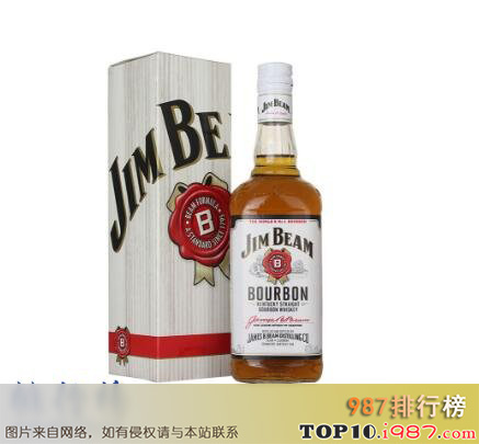 十大威士忌品牌之jimbeam