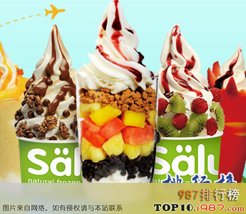 十大冰淇淋加盟店之salud(撒露)冻酸奶