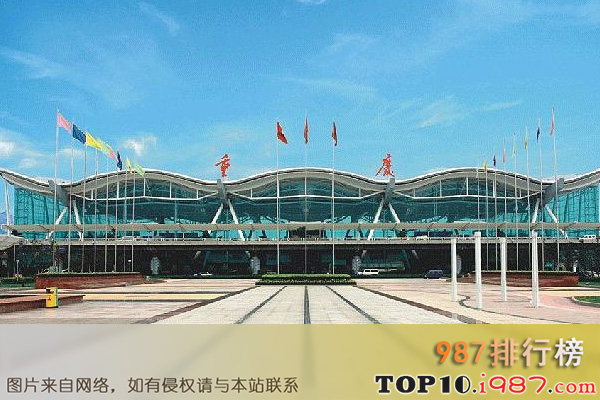 十大机场之重庆江北国际机场 2017年旅客吞吐量 3871.5 万人次 2016年旅客吞吐量 3589万人次
