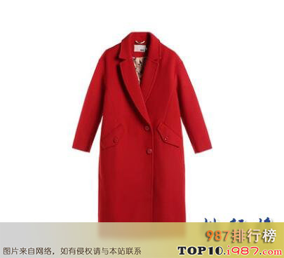 十大女装大衣品牌推荐之红袖
