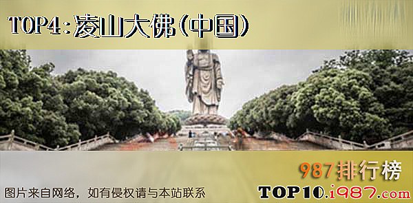十大世界著名佛像之凌山大佛(中国)