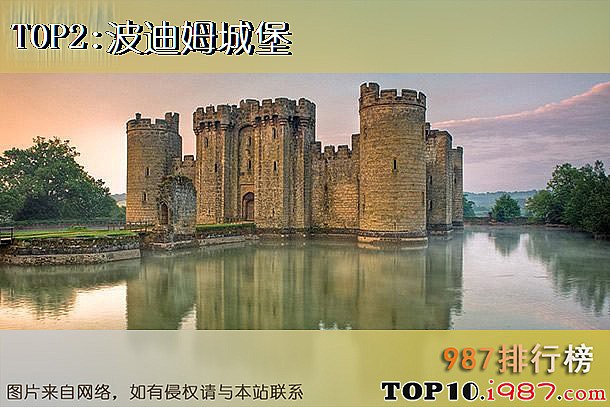 十大世界著名城堡之波迪姆城堡