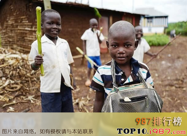 十大世界平均寿命最短国家之刚果民主共和国(47.42)