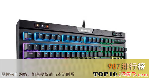 十大世界机械键盘之海盗船k70 rgb mk.2