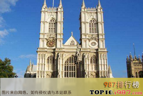十大世界最美教堂之威斯敏斯特大教堂