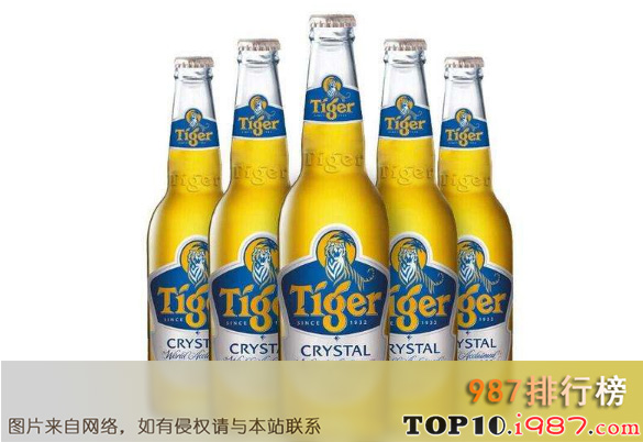 十大世界啤酒品牌之tiger虎牌