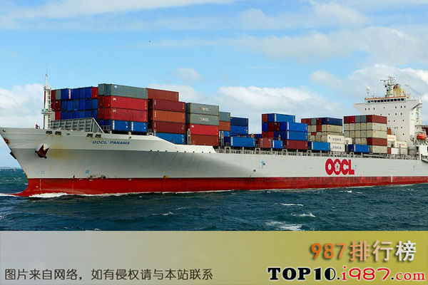 十大世界集装箱航运公司之东方海外货柜航运公司