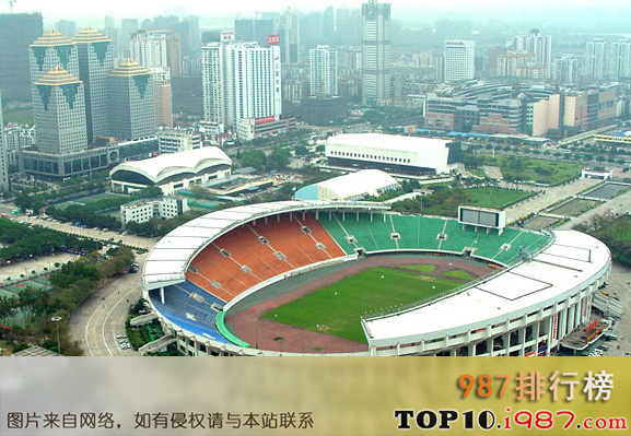 十大广州地标建筑之天河体育中心