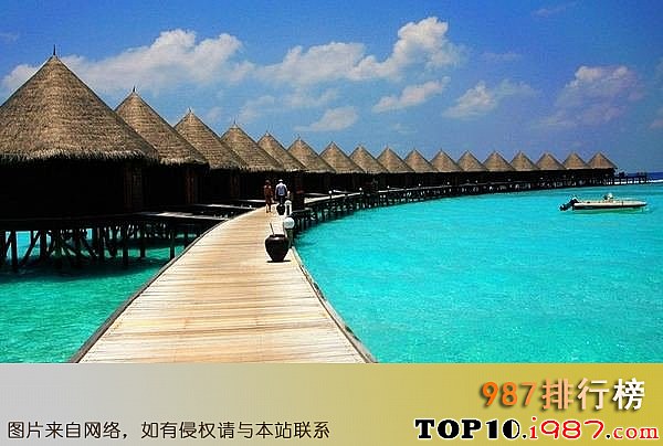全球十大蜜月旅游圣地之马尔代夫
