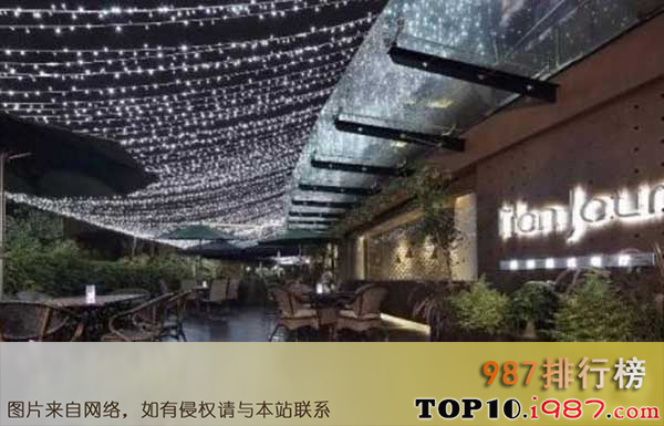 十大杭州网红餐厅之曼如法式餐厅