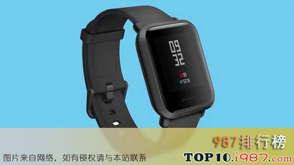 十大智能运动手环之米动amazfit bip