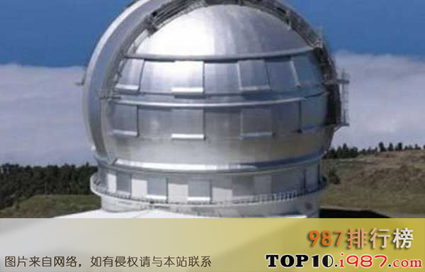 十大「世界望远镜」天文望远镜有哪些之加那列大型望远镜