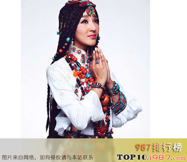 十大藏族美女之旺姆