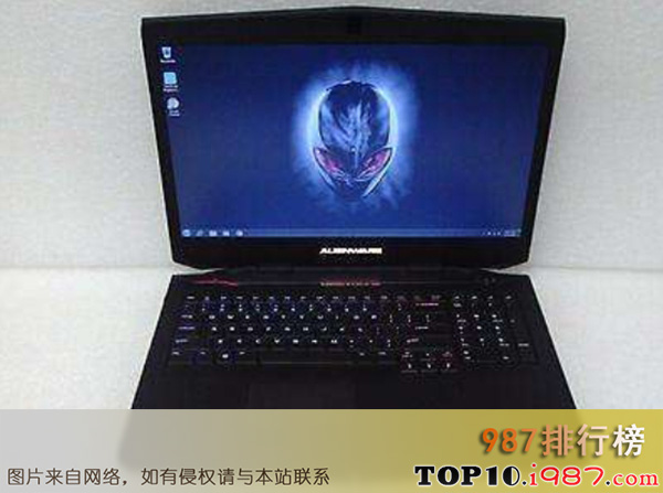 十大世界笔记本电脑之alienware 17