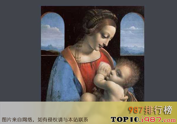 十大达芬奇名画之《哺乳圣母》
