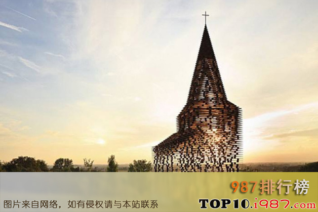 十大世界最奇葩的建筑之比利时透明教堂