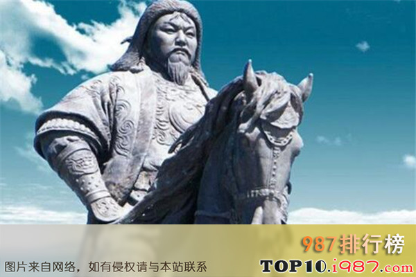 世界公认的历史十大帝王之成吉思汗