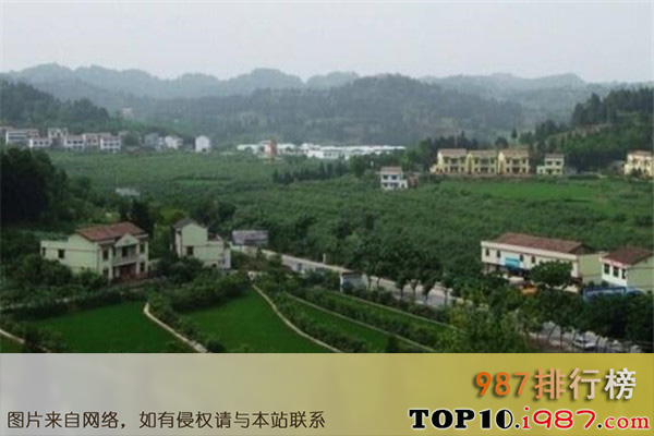 十大四川人口最多的县之安岳县