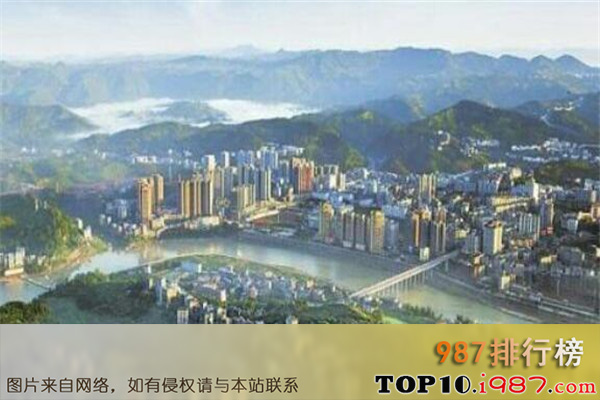 十大四川人口最多的县之宣汉县