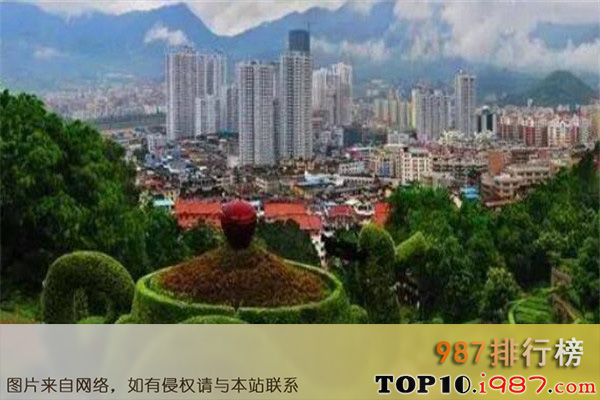 十大福建人口大县之安溪县