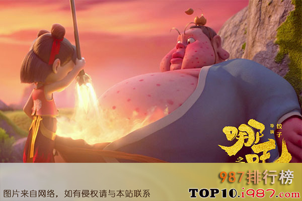 中国十大神话动漫电影排行榜之哪吒之魔童降世