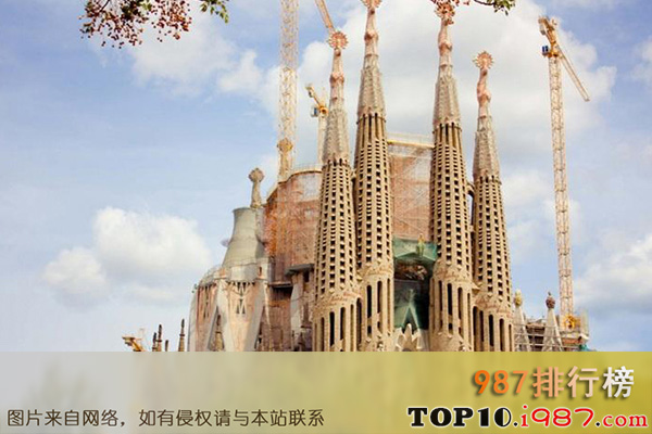 十大西班牙著名建筑之圣家族大教堂