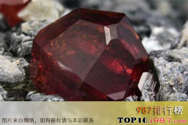 十大世界最名贵的宝石之硅硼铝钙石