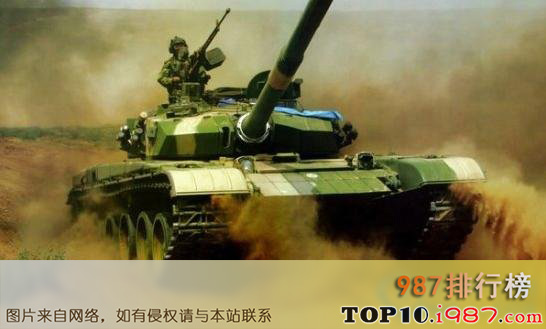 十大武器之2014中国十大武器之99式主战坦克