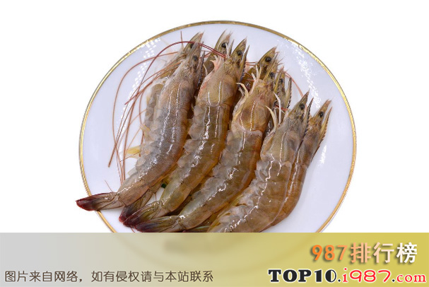 十大高蛋白食物之虾