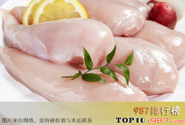 十大优质蛋白食物之鸡胸肉