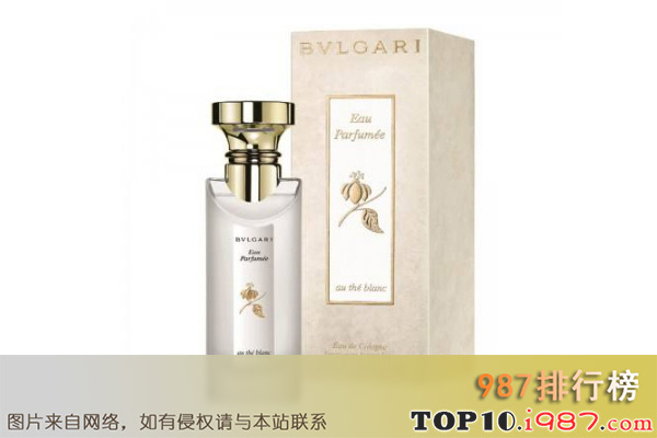 十大香水最畅销的款之宝格丽白茶