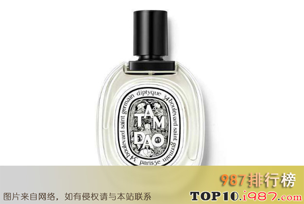 十大木质女士香水之diptyque tam dao