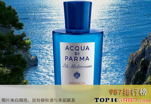 十大木质女士香水之帕尔玛之水acqua di parma