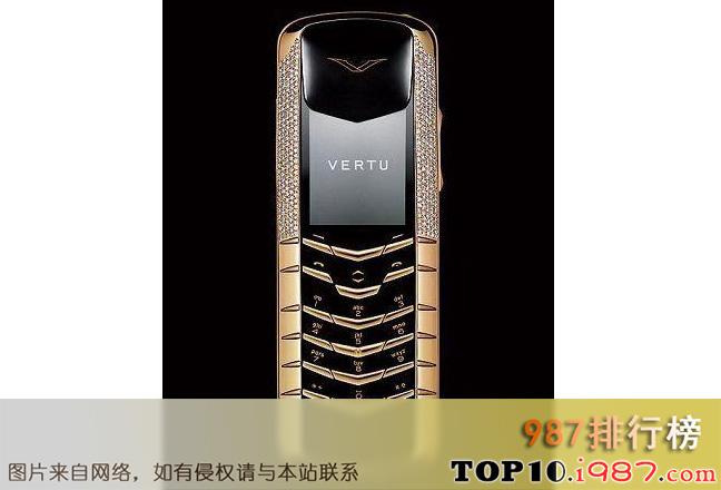 十大奢侈品牌手机之诺基亚vertu